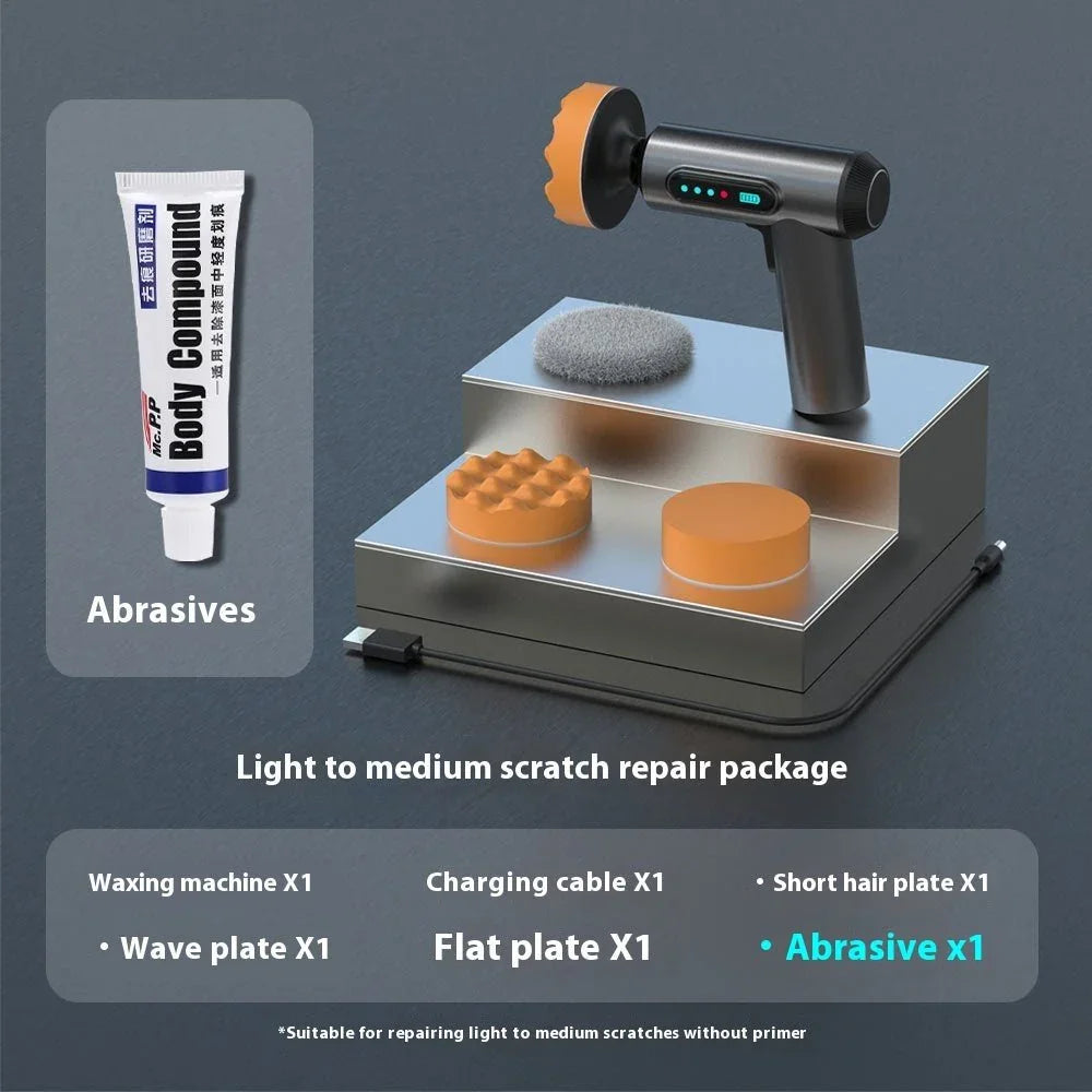 Wireless Car Polishing Machine | Cordless Waxing & Sealing Glaze Kit