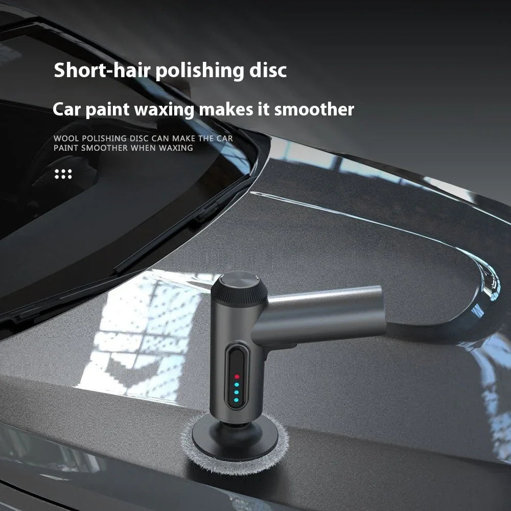 Wireless Car Polishing Machine | Cordless Waxing & Sealing Glaze Kit