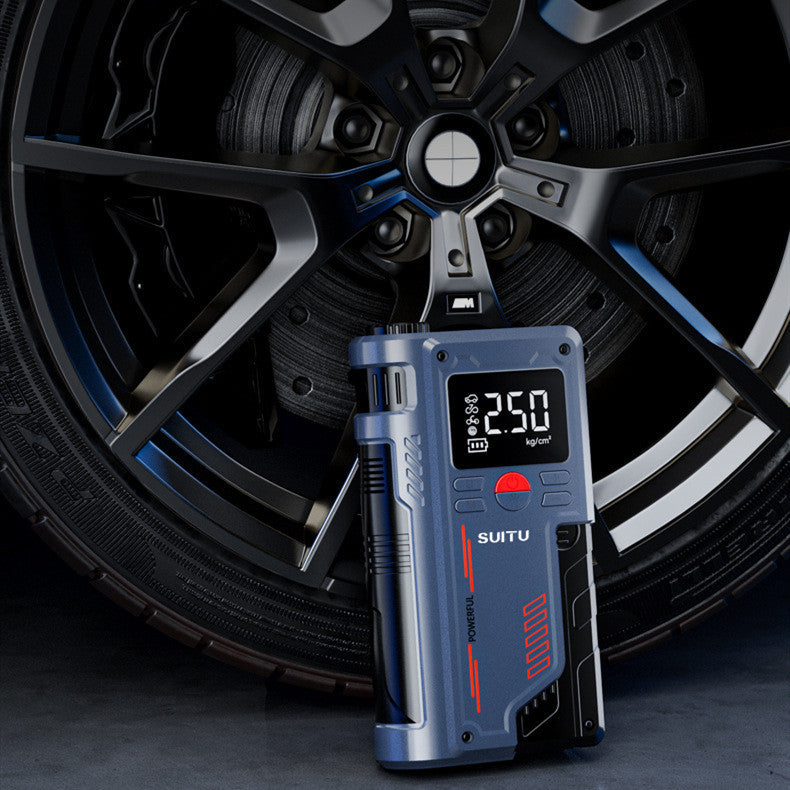 Wireless Emergency Power Inflator | Jump Starter & Tire Pump in One