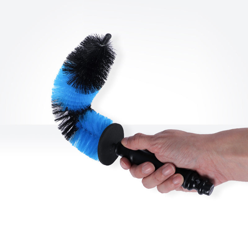 Bendable Wheel Cleaning Brush | Flexible Scratch-Free Rim Cleaner