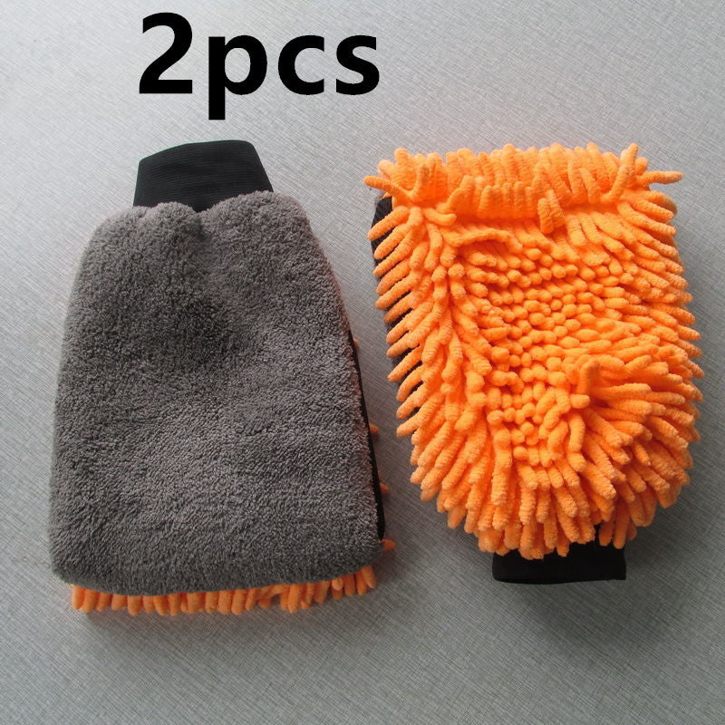 UltraSoft Microfiber Wash Gloves | Professional-Grade Car Wash Mitts