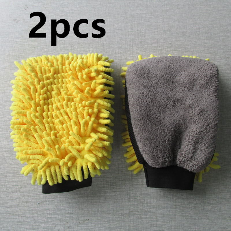 UltraSoft Microfiber Wash Gloves | Professional-Grade Car Wash Mitts