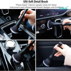 Ultra-Soft Car Detailing Brush | Premium Interior Cleaning Tool