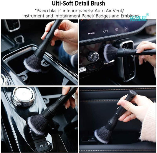 Ultra-Soft Car Detailing Brush | Premium Interior Cleaning Tool