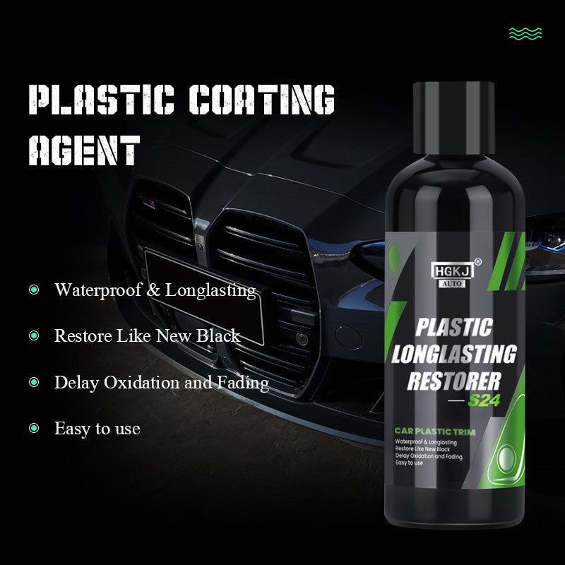 Plastic Parts Restorer Coating | Restore & Protect Faded Car Trim