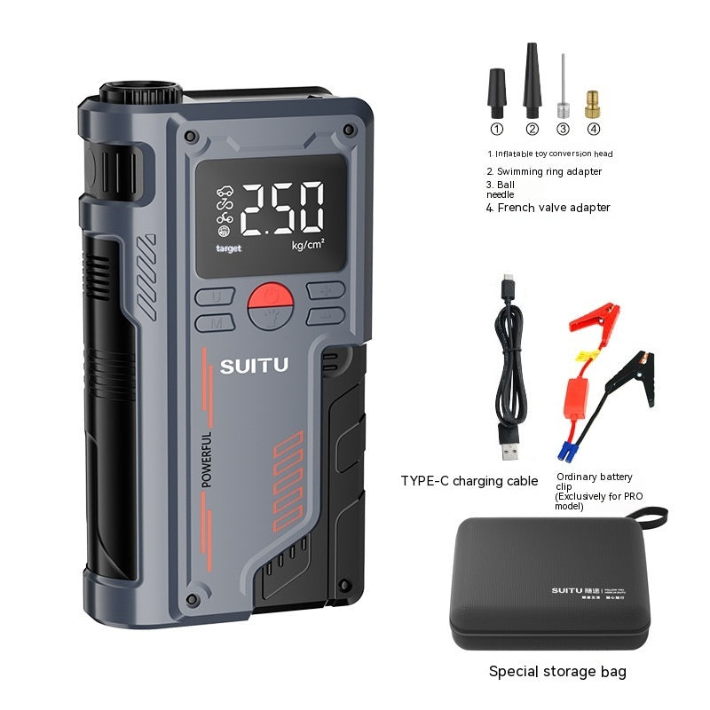 Wireless Emergency Power Inflator | Jump Starter & Tire Pump in One