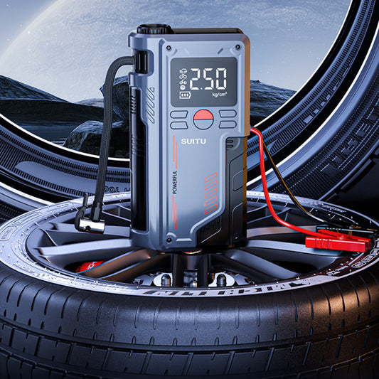 Wireless Emergency Power Inflator | Jump Starter & Tire Pump in One
