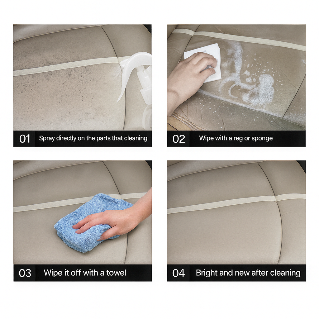 Multi-Purpose Car Foam Cleaner | Deep Clean for Interior & Exterior Surfaces