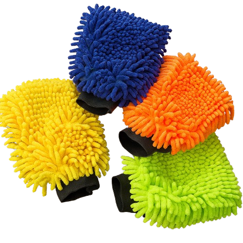 UltraSoft Microfiber Wash Gloves | Professional-Grade Car Wash Mitts