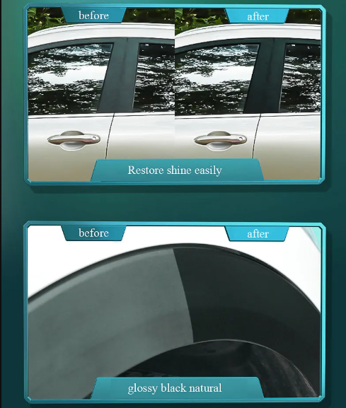 Plastic Parts Restorer Coating | Restore & Protect Faded Car Trim