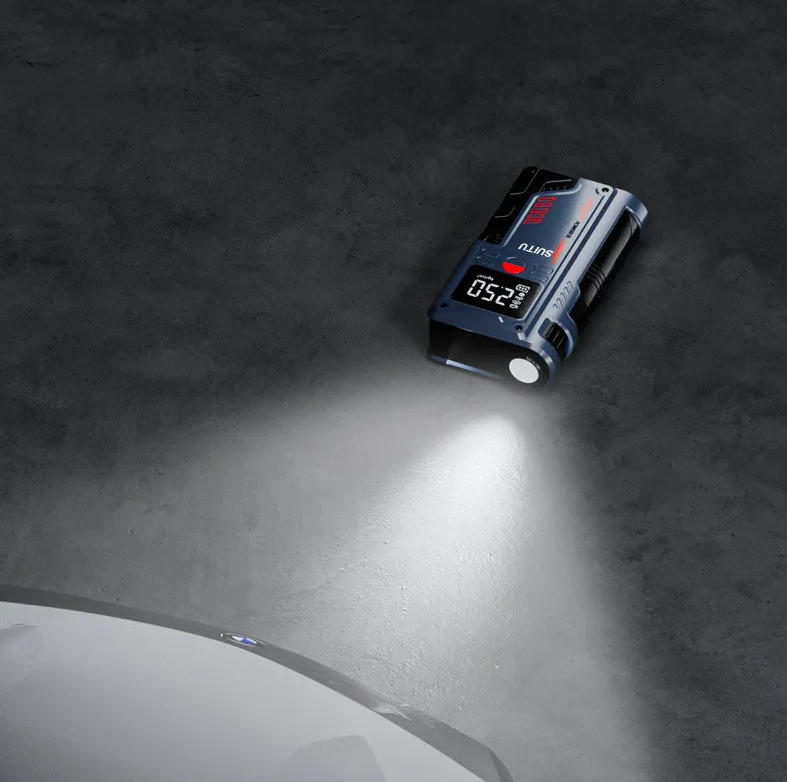 Wireless Emergency Power Inflator | Jump Starter & Tire Pump in One