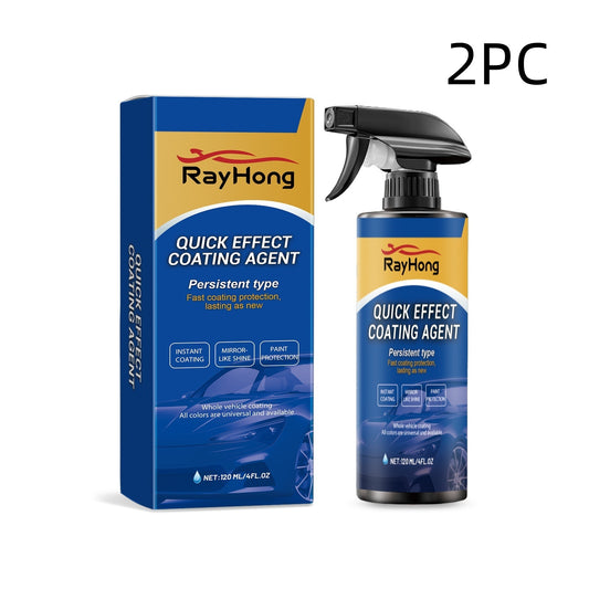 Quick-Coat Hydrophobic Shield | Instant Gloss & Paint Protection Spray