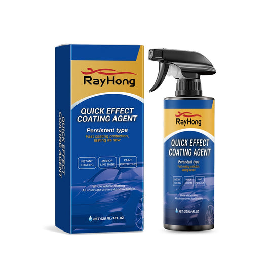 Quick-Coat Hydrophobic Shield | Instant Gloss & Paint Protection Spray