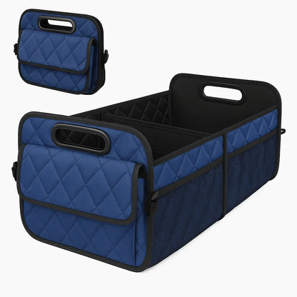 Foldable Trunk Organizer with Handles | Waterproof Car Storage Box