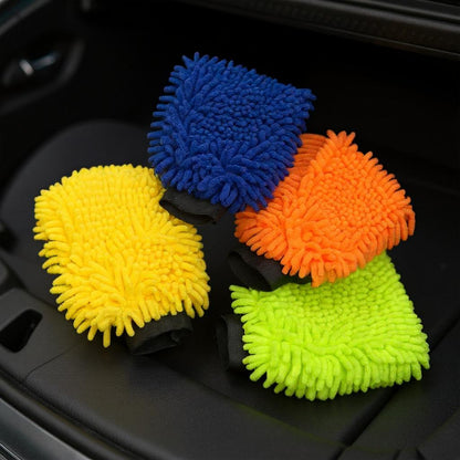 UltraSoft Microfiber Wash Gloves | Professional-Grade Car Wash Mitts