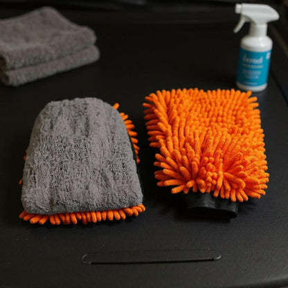 UltraSoft Microfiber Wash Gloves | Professional-Grade Car Wash Mitts