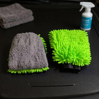 UltraSoft Microfiber Wash Gloves | Professional-Grade Car Wash Mitts