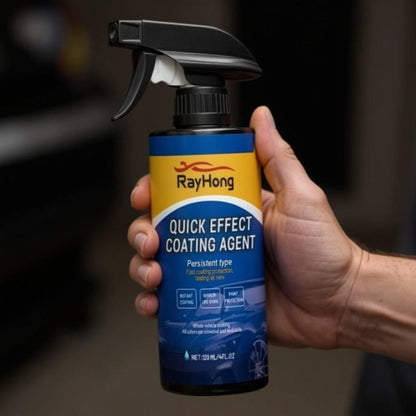 Quick-Coat Hydrophobic Shield | Instant Gloss & Paint Protection Spray