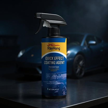 Quick-Coat Hydrophobic Shield | Instant Gloss & Paint Protection Spray