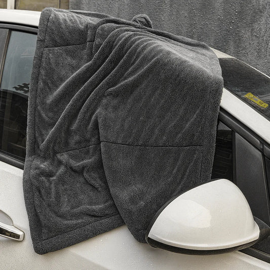 Ultra-Absorbent Microfiber Drying Towel | Professional Car Detailing Finish